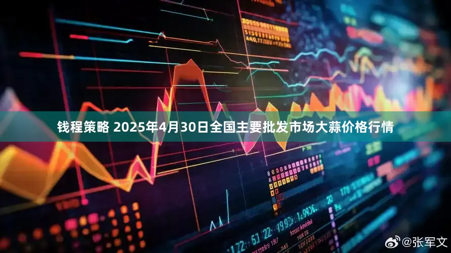 钱程策略 2025年4月30日全国主要批发市场大蒜价格行情