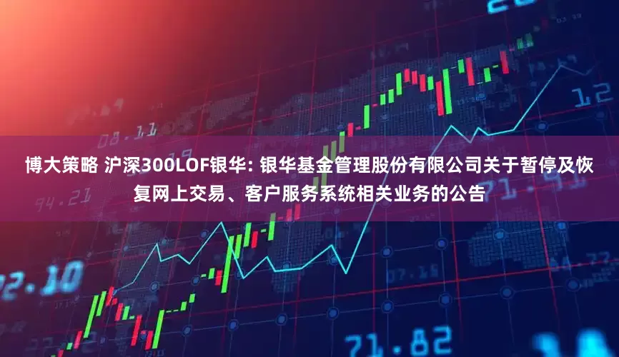 博大策略 沪深300LOF银华: 银华基金管理股份有限公司关于暂停及恢复网上交易、客户服务系统相关业务的公告